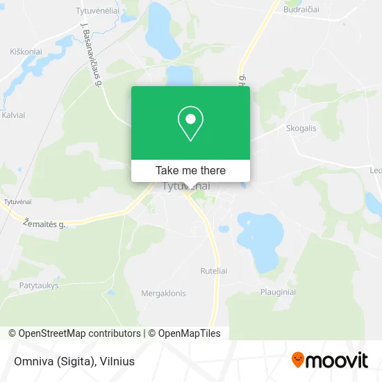 Карта Omniva (Sigita)