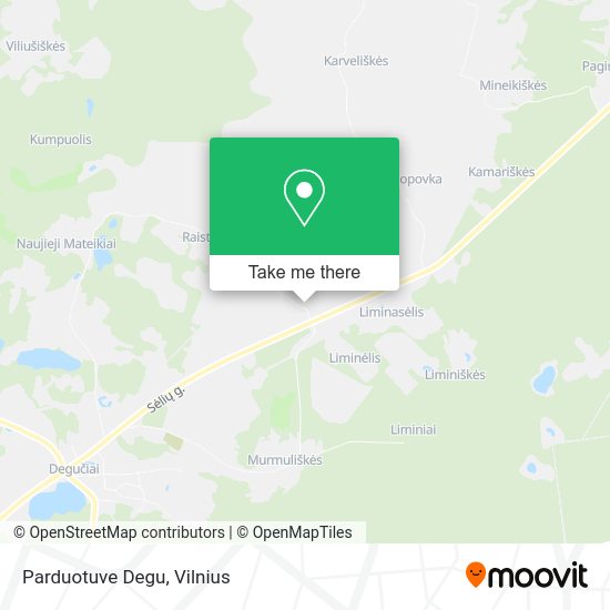 Карта Parduotuve Degu