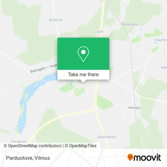 Карта Parduotuve