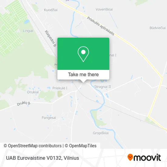 Карта UAB Eurovaistine V0132
