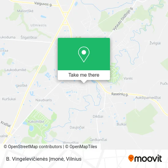 B. Vingelevičienės Įmonė map
