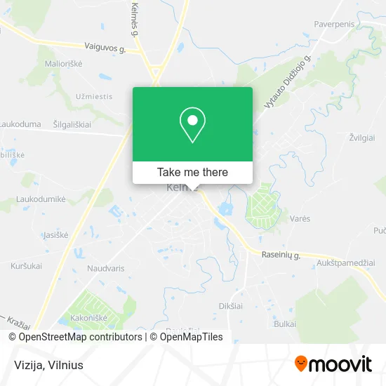 Карта Vizija