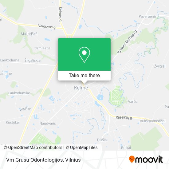 Карта Vm Grusu Odontologijos