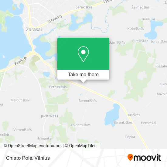 Карта Chisto Pole