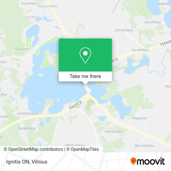 Карта Ignitis ON