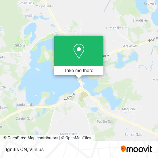 Карта Ignitis ON