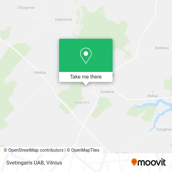 Карта Svetingaris UAB