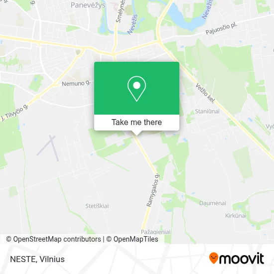 NESTE map