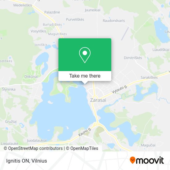 Карта Ignitis ON