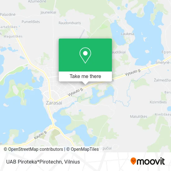 Карта UAB Piroteka*Pirotechn