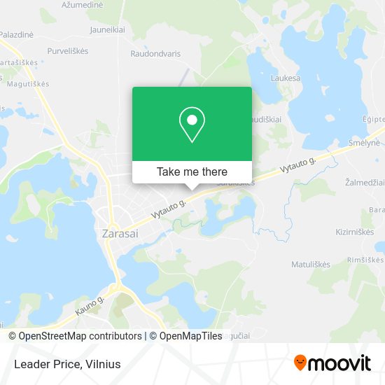 Карта Leader Price