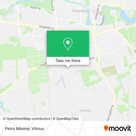 Карта Petro Mėsinė