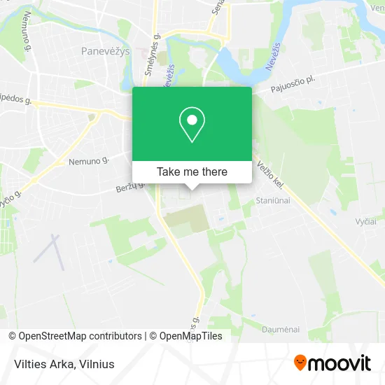 Карта Vilties Arka