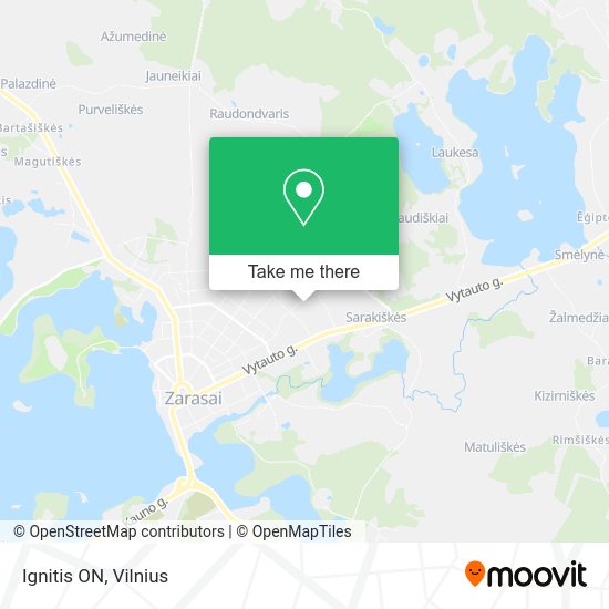 Карта Ignitis ON