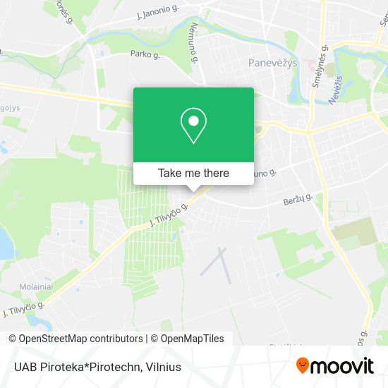 Карта UAB Piroteka*Pirotechn