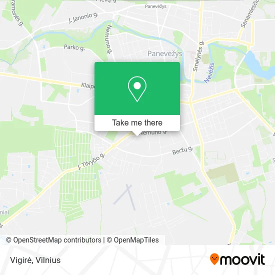 Карта Vigirė