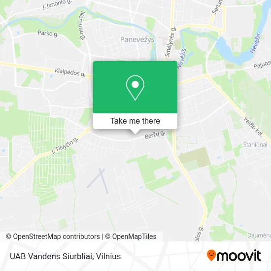 Карта UAB Vandens Siurbliai