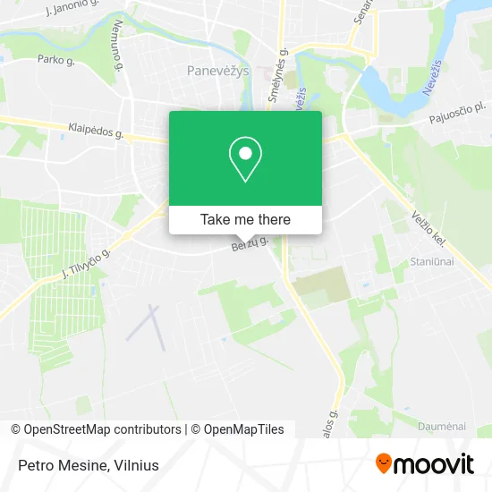 Карта Petro Mesine