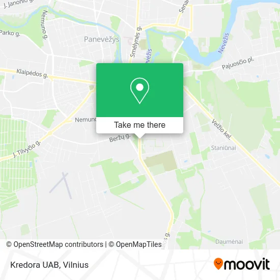 Карта Kredora UAB