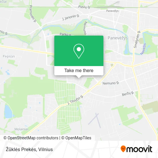 Карта Žūklės Prekės