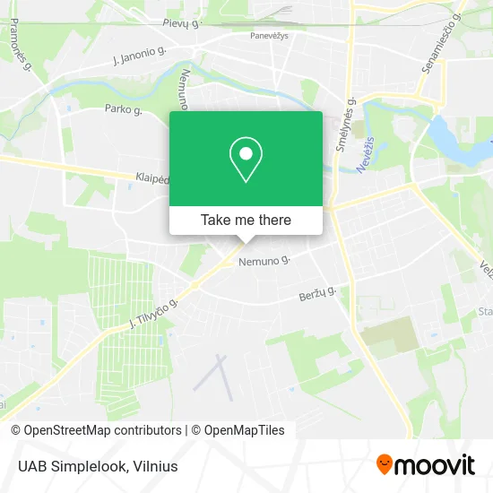 Карта UAB Simplelook