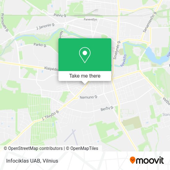 Карта Infociklas UAB