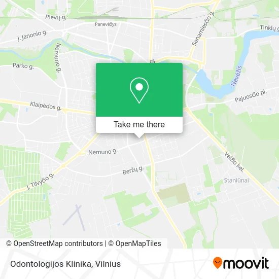 Карта Odontologijos Klinika