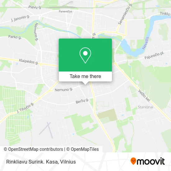 Rinkliavu Surink. Kasa map