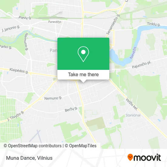 Карта Muna Dance