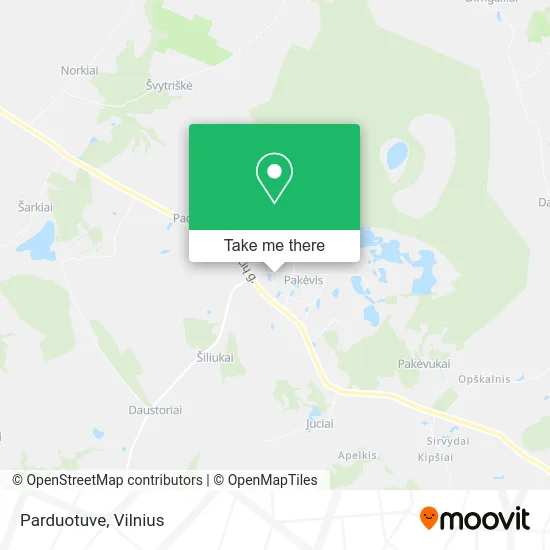 Карта Parduotuve