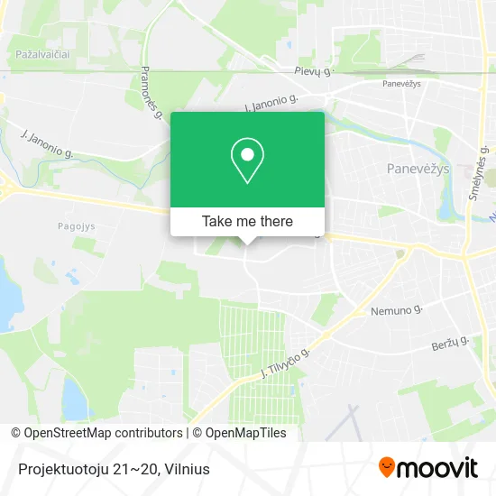 Карта Projektuotoju 21~20