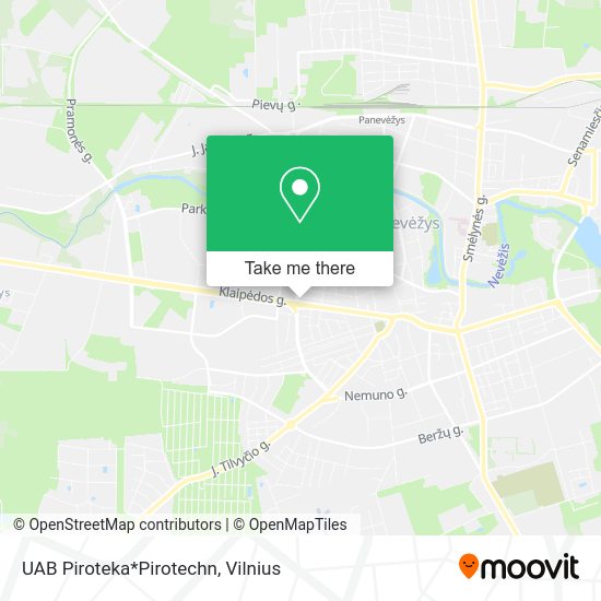 Карта UAB Piroteka*Pirotechn
