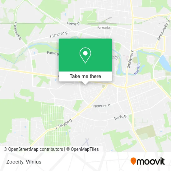 Карта Zoocity