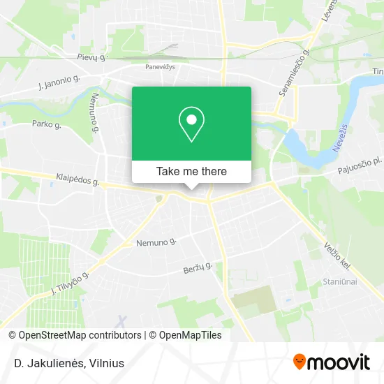 Карта D. Jakulienės