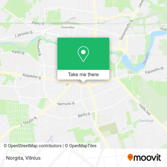 Карта Norgita