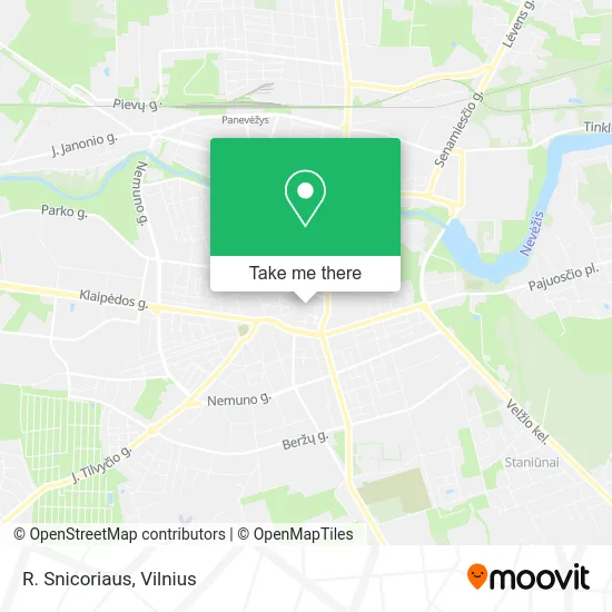 Карта R. Snicoriaus