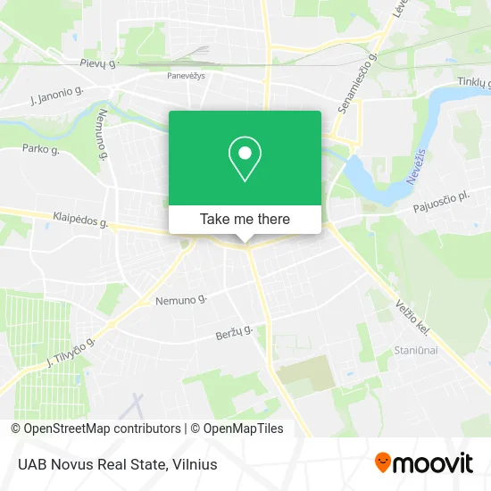 Карта UAB Novus Real State