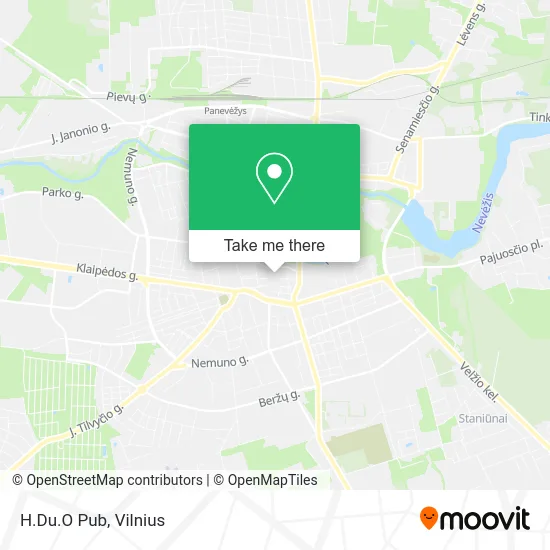 Карта H.Du.O Pub