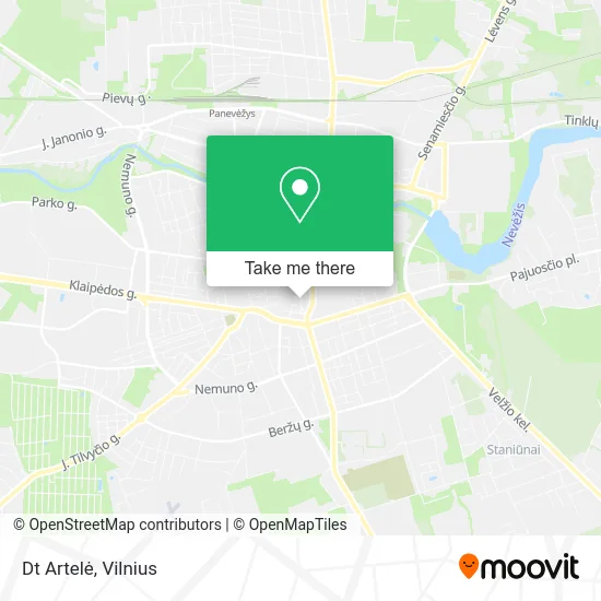 Карта Dt Artelė
