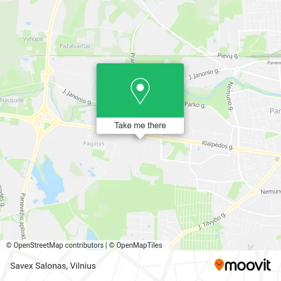 Карта Savex Salonas