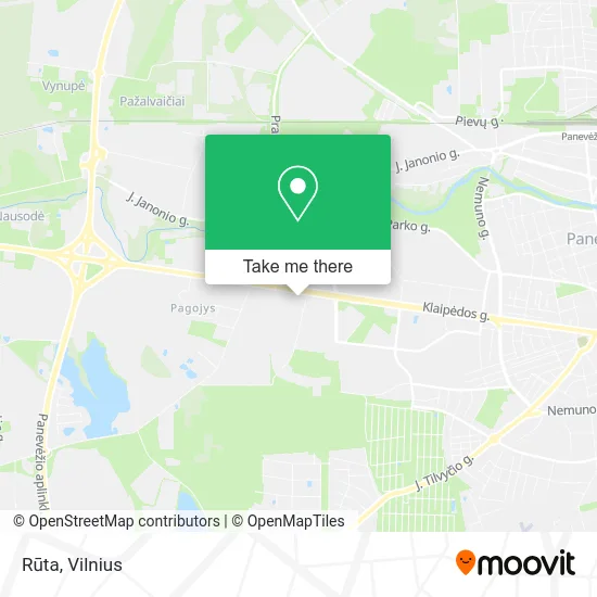 Карта Rūta