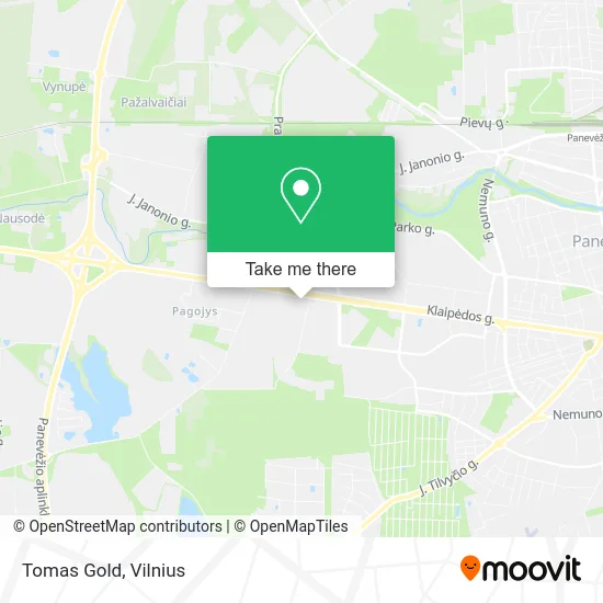 Карта Tomas Gold