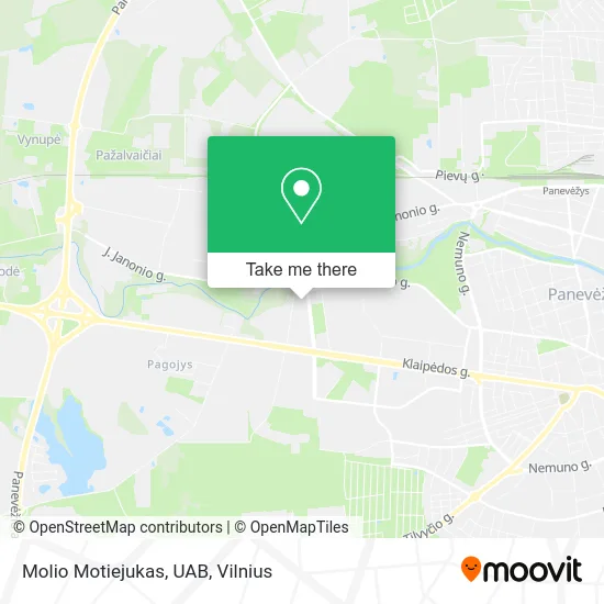 Карта Molio Motiejukas, UAB