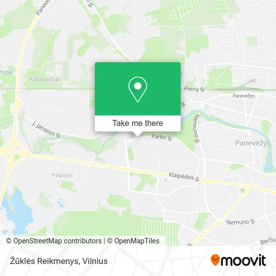 Карта Žūklės Reikmenys