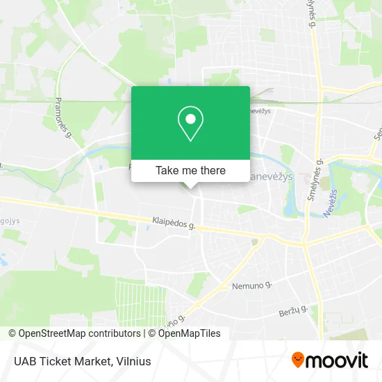 Карта UAB Ticket Market