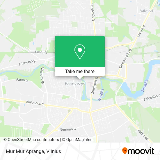 Карта Mur Mur Apranga