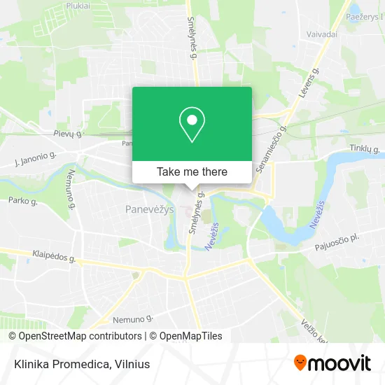 Карта Klinika Promedica