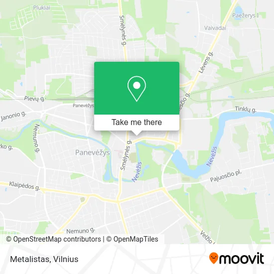 Карта Metalistas