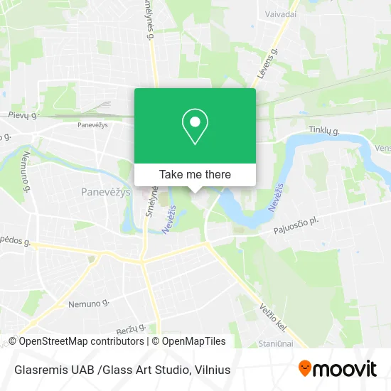 Карта Glasremis UAB /Glass Art Studio