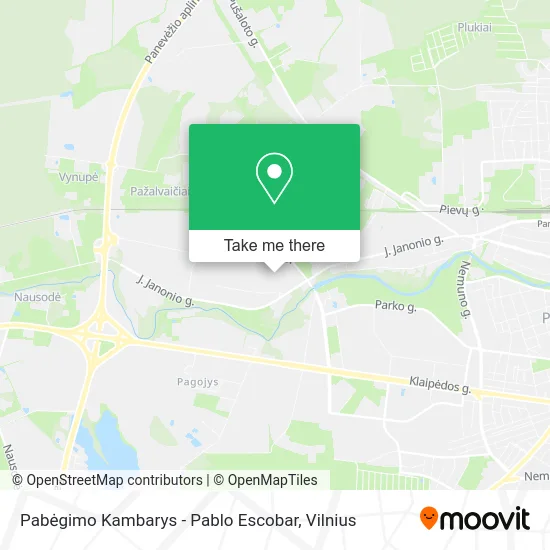 Карта Pabėgimo Kambarys - Pablo Escobar